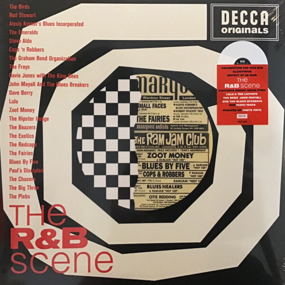 the album cover for R&B Scene / Various - R&B Scene / Various (Uk)