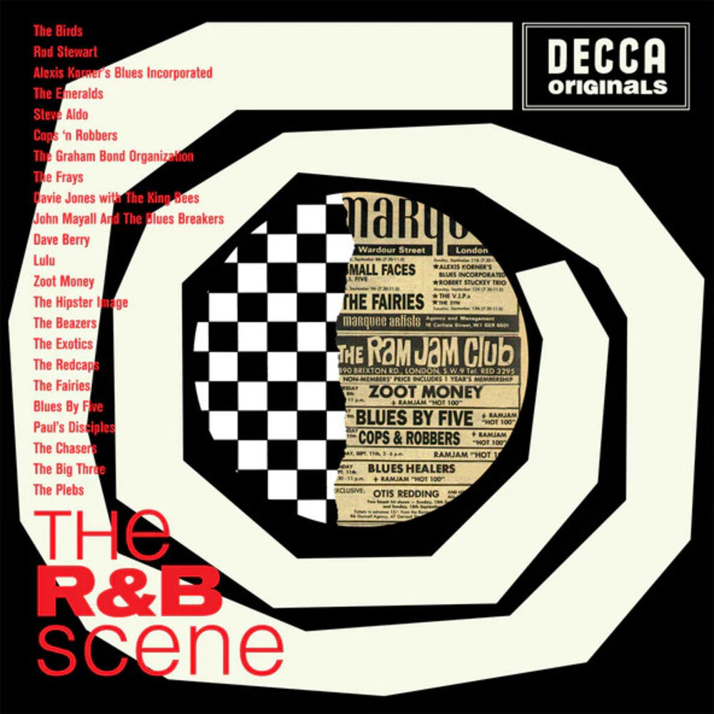 the album cover for R&B Scene / Various - R&B Scene / Various (Uk)