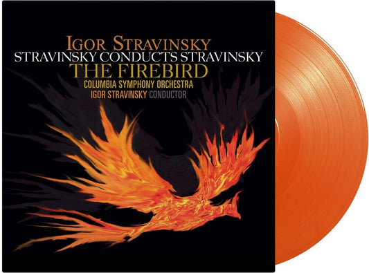 the album cover for Igor Stravinsky  / Columbia Symphony - Stravinsky: The Firebird - Orange Vinyl [Colored Vinyl]