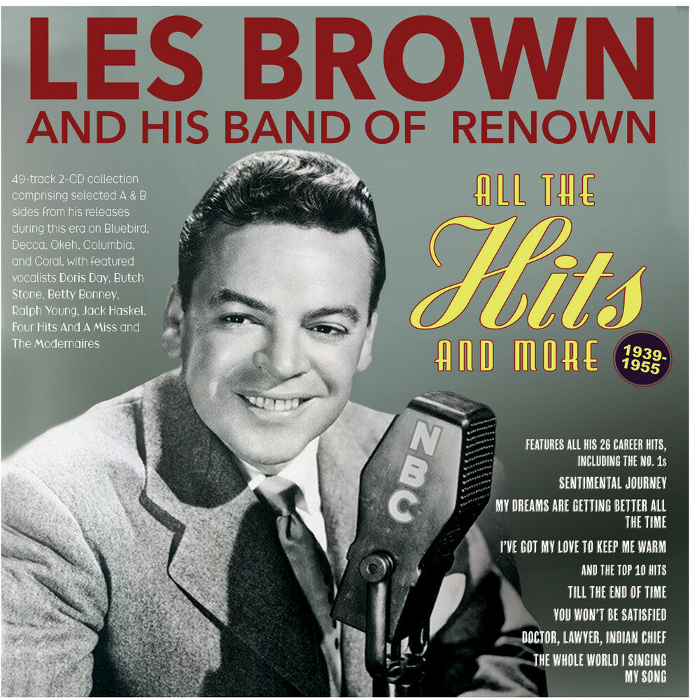 the album cover for Lee Brown  & His Band Of Renown - All The Hits And More 1939-55
