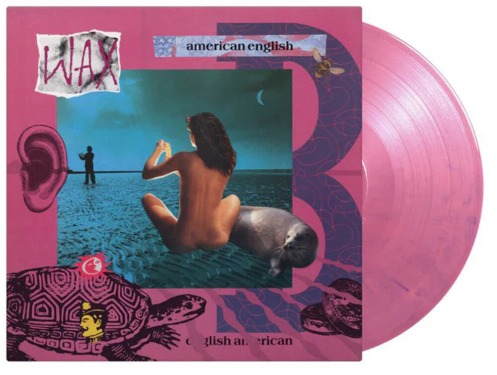 the album cover for Wax - American English [Colored Vinyl] [Limited Edition] [180 Gram] (Pnk) (Purp)