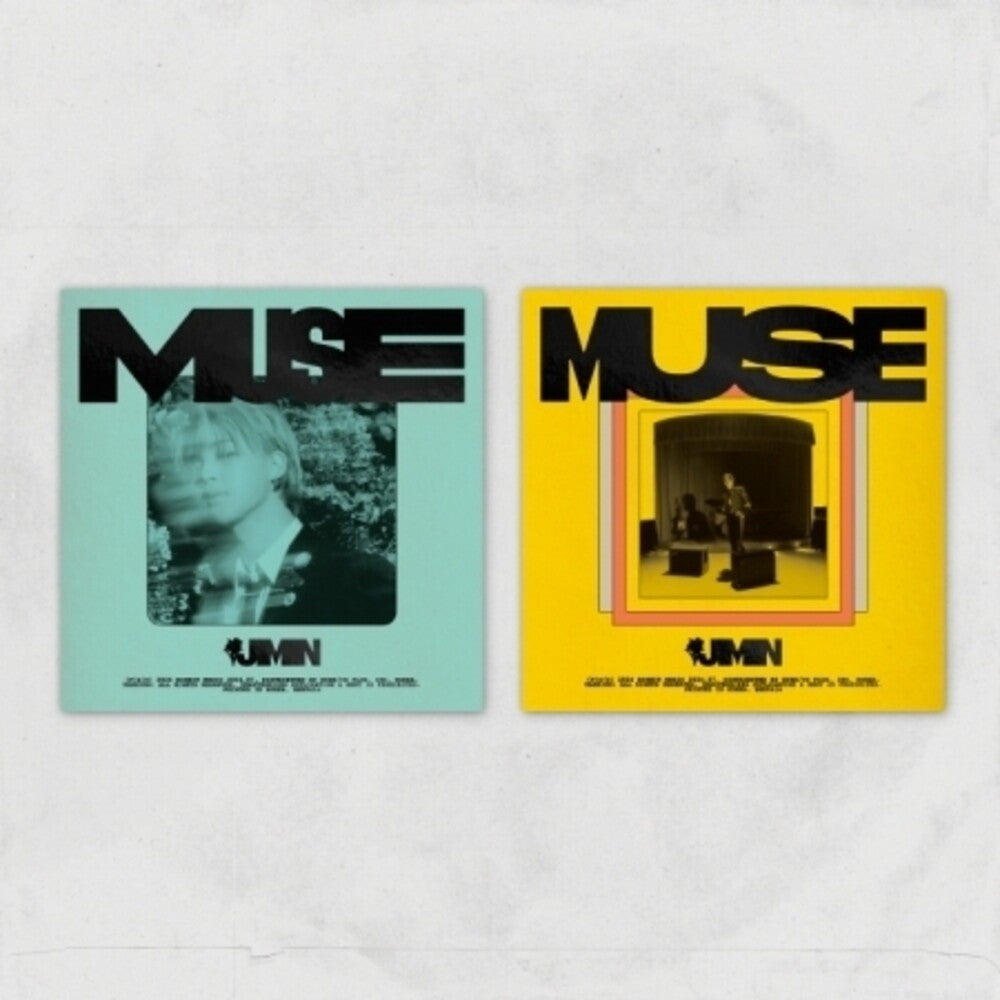 the album cover for Jimin - Muse - Random Cover (Asia)