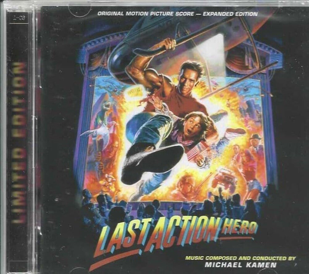 the album cover for Michael Kamen  (Ltd) (Exp) (Rmst) (Ita) - Last Action Hero - O.S.T. [Limited Edition] (Exp) [Remastered] (Ita)
