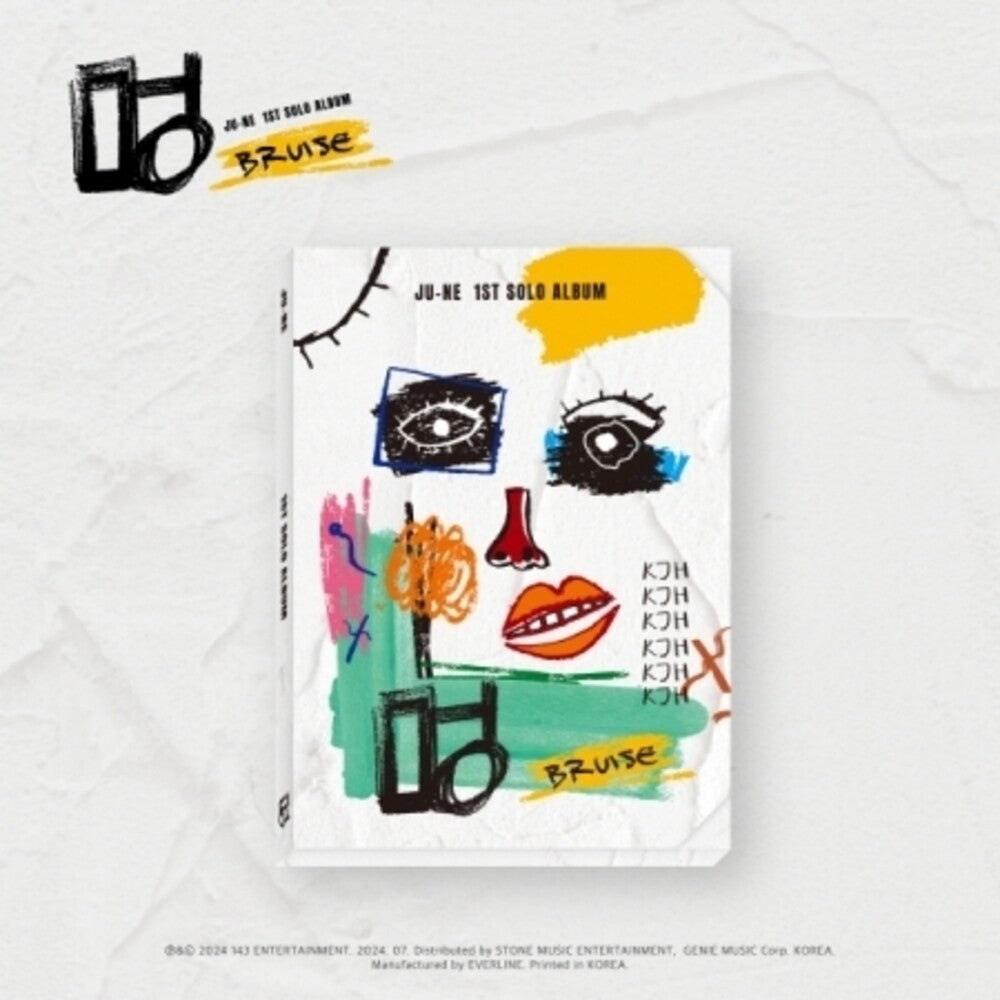 the album cover for Koo Jun Hoe - Bruise (Asia)