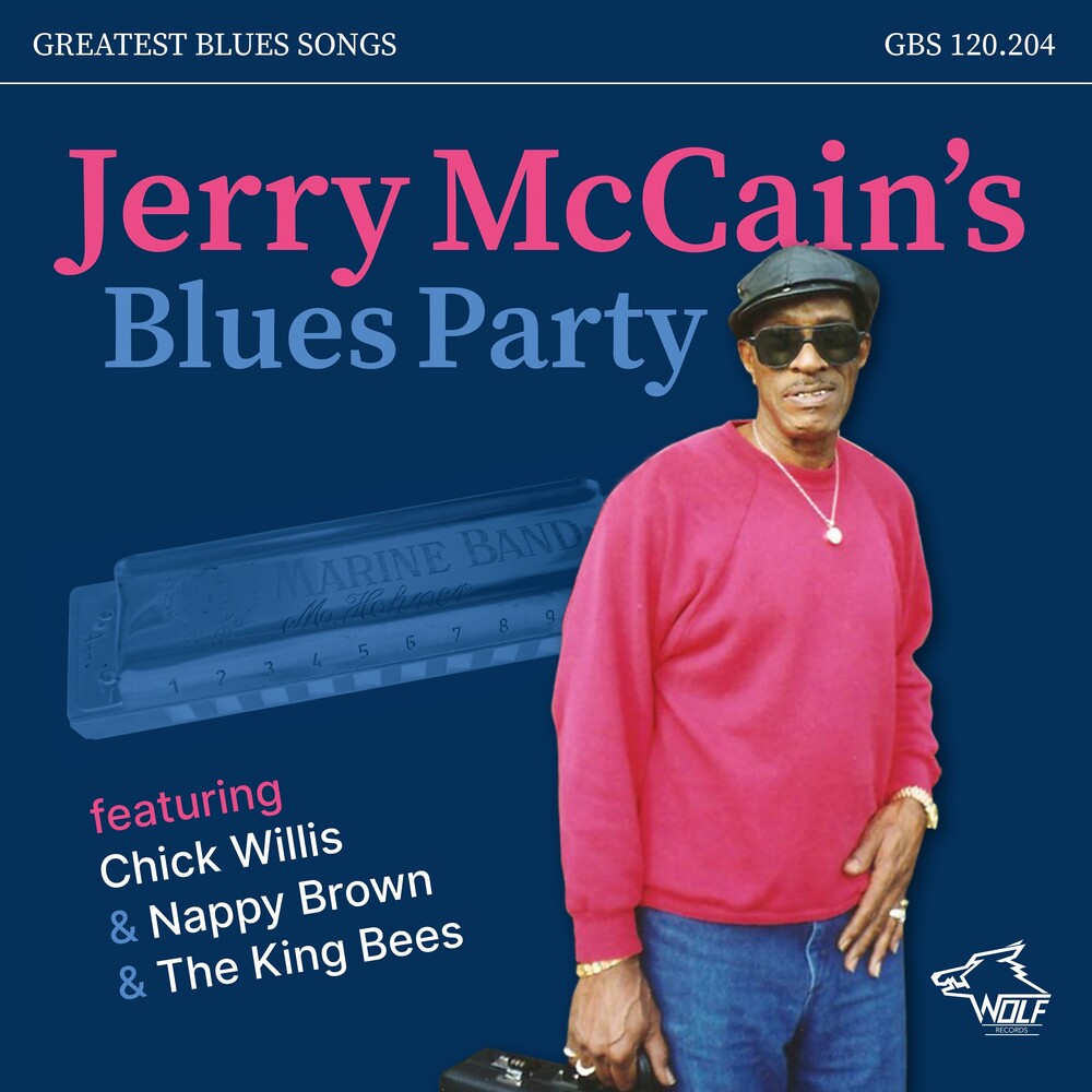 the album cover for Jerry Mccain - Jerry Mccain's Blues Party