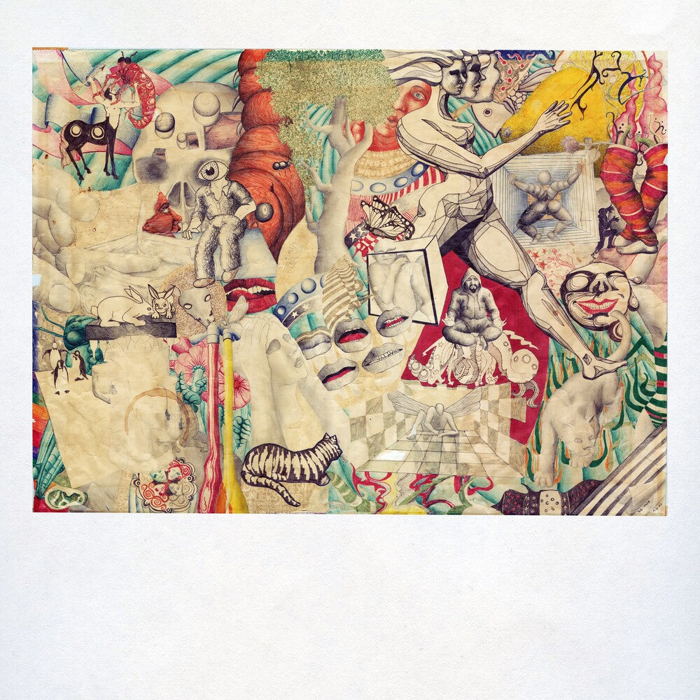 the album cover for Teen Suicide - Honeybee Table At The Butterfly Feast [Colored Vinyl]