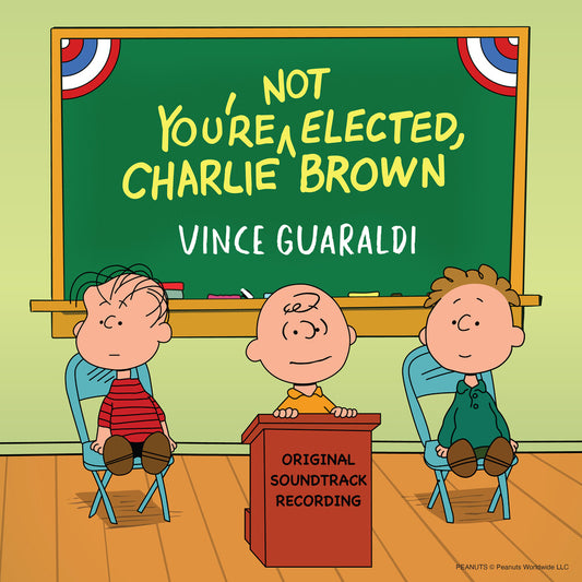 the album cover for Vince Guaraldi - You're Not Elected Charlie Brown
