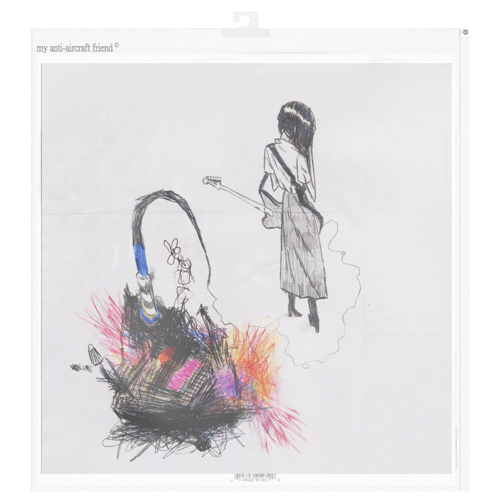 the album cover for Julie - My Anti-Aircraft Friend
