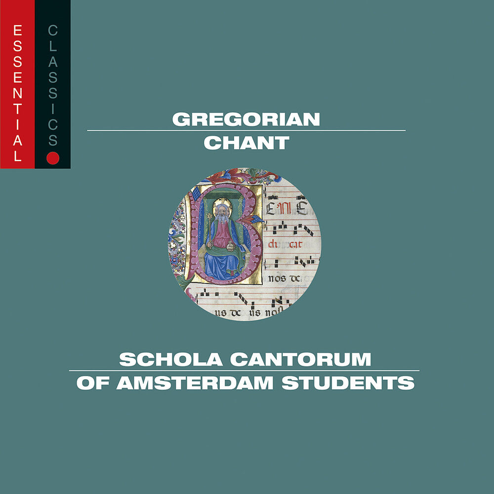 the album cover for Schola Cantorum Of Amsterdam Students - Gregorian Chants: Essential Classics
