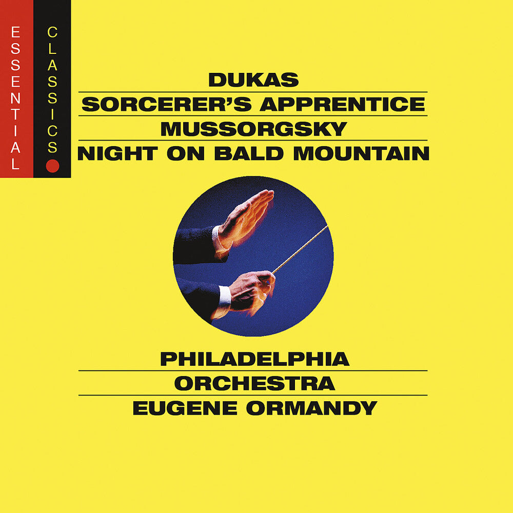 the album cover for Berlioz/Dukas/Mussorgsky - Sym Fantastique / Sorcerer's Apprentice / Night On