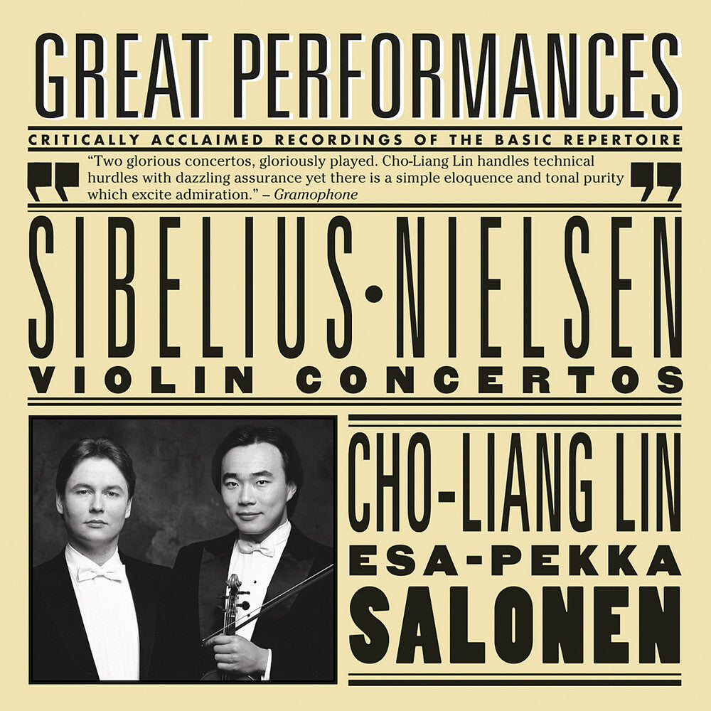 the album cover for Cho-Liang Lin - Violin Concertos [Remastered]