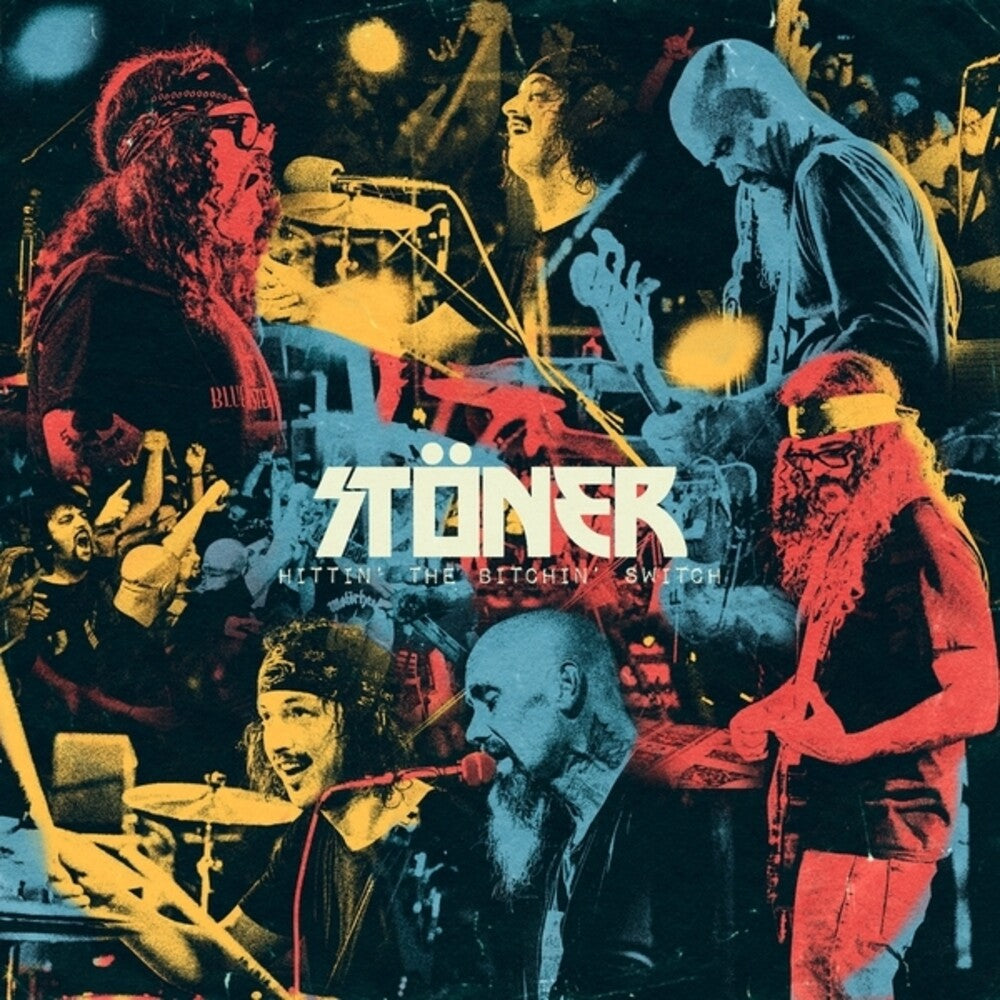 the album cover for Stoner - Hittin' The Bitchin' Switch (Live) (Blue) [Colored Vinyl]