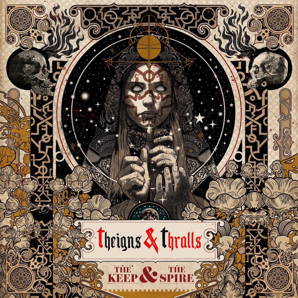the album cover for Theigns & Thralls - The Keep And The Spire