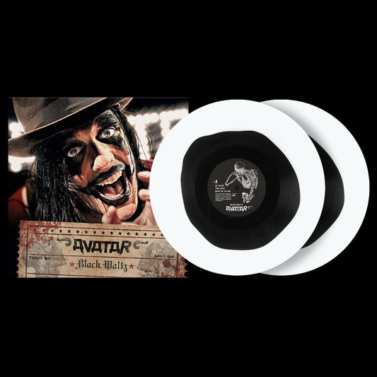 the album cover for Avatar - Black Waltz [Indie Exclusive] (Blk) [Colored Vinyl] (Gate) [Limited Edition] (Wht)