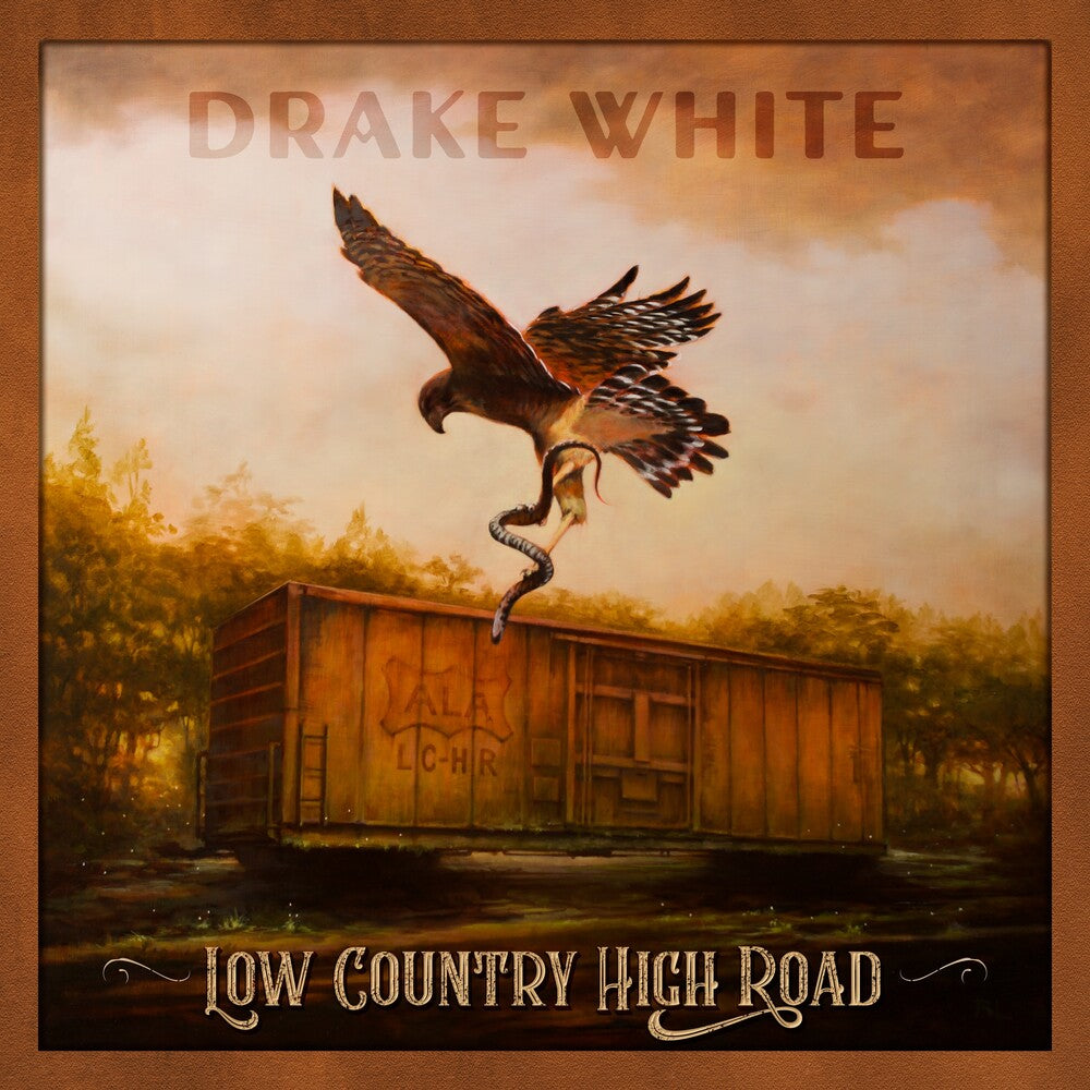 the album cover for Drake White - Low Country High Roads