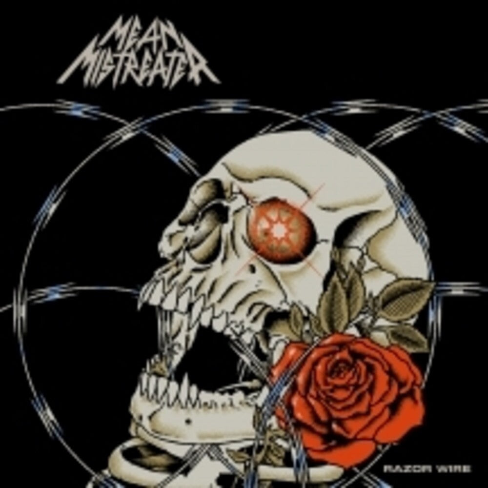 the album cover for Mean Mistreater - Razor Wire
