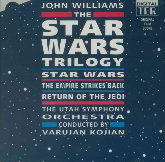 the album cover for Utah Symphony Orchestra - Stars Wars Trilogy