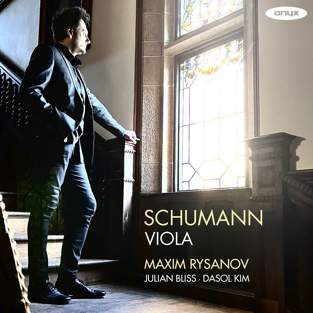 the album cover for Maxim Rysanov - Schumann Viola