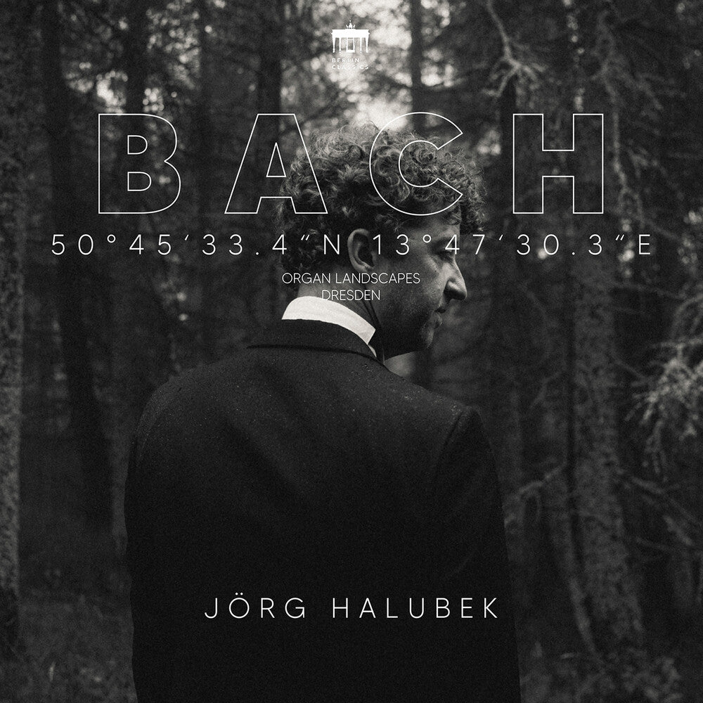 the album cover for J Bach .S. / Halubek - Organ Landscapes Dresden