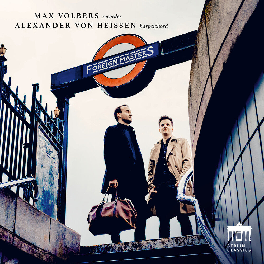 the album cover for Alberti / Babell / Volbers - Foreign Masters