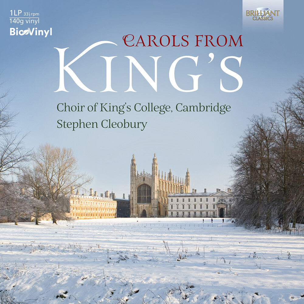 the album cover for David Goode  / Choir Of King's College Cambridge - Carols From King's