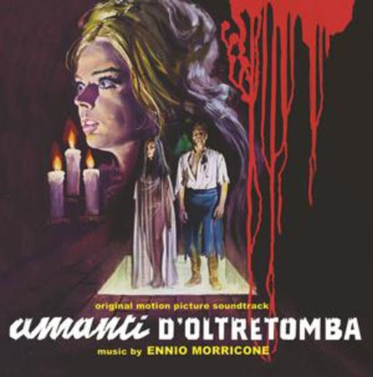 the album cover for Ennio Morricone  (Ita) - Amanti D'oltretomba - O.S.T. (Ita)