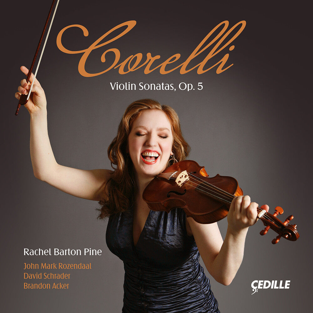 the album cover for Corelli / Schrader / Acker - Violin Sonatas, Op. 5