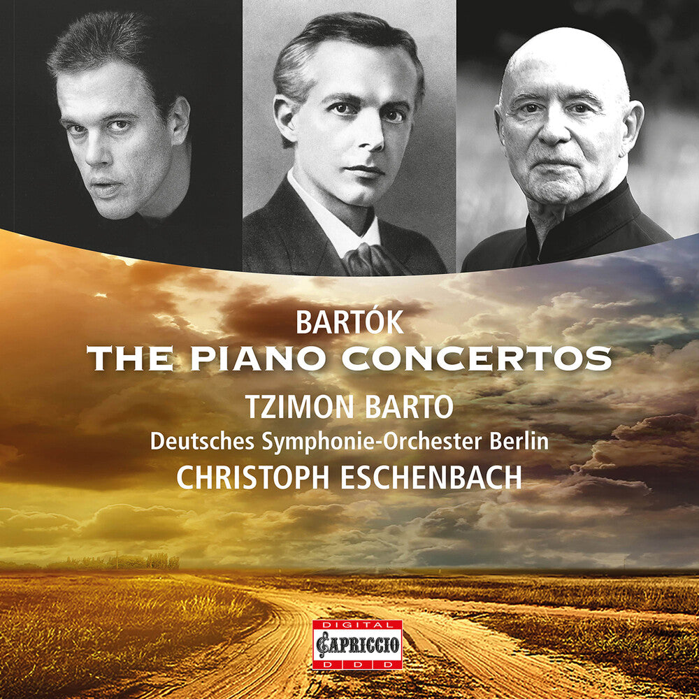 the album cover for Bartok / Barto / Deutsches Symphonie-Orchester - Piano Concertos