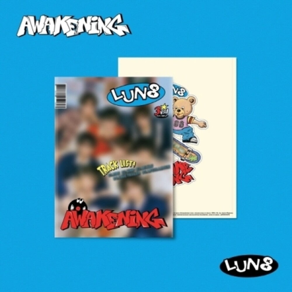 the album cover for Lun8 - Awakening - Nerd Version (Post) (Stic) (Pcrd)