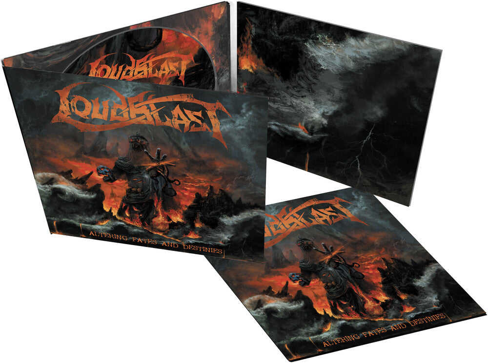 the album cover for Loudblast - Altering Fates & Destinies (Bonus Tracks) [Limited Edition]