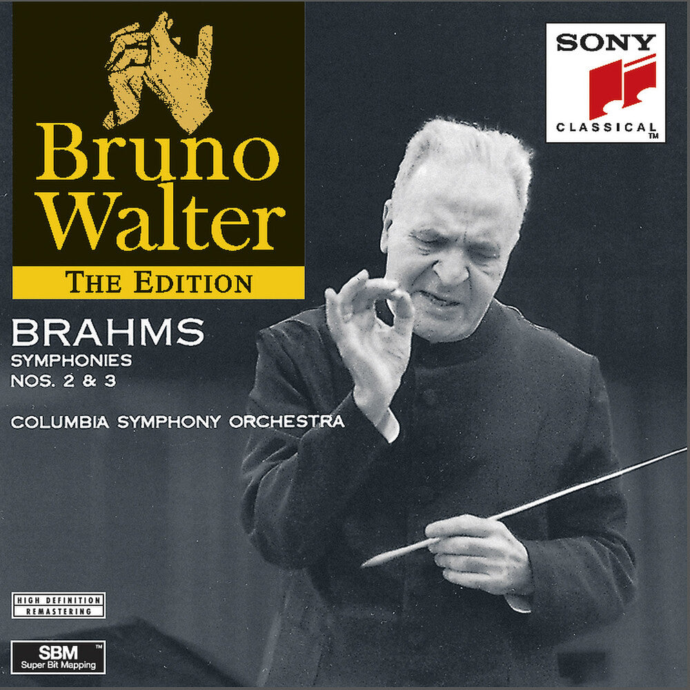 the album cover for Bruno Walter - Symphonies 2 & 3