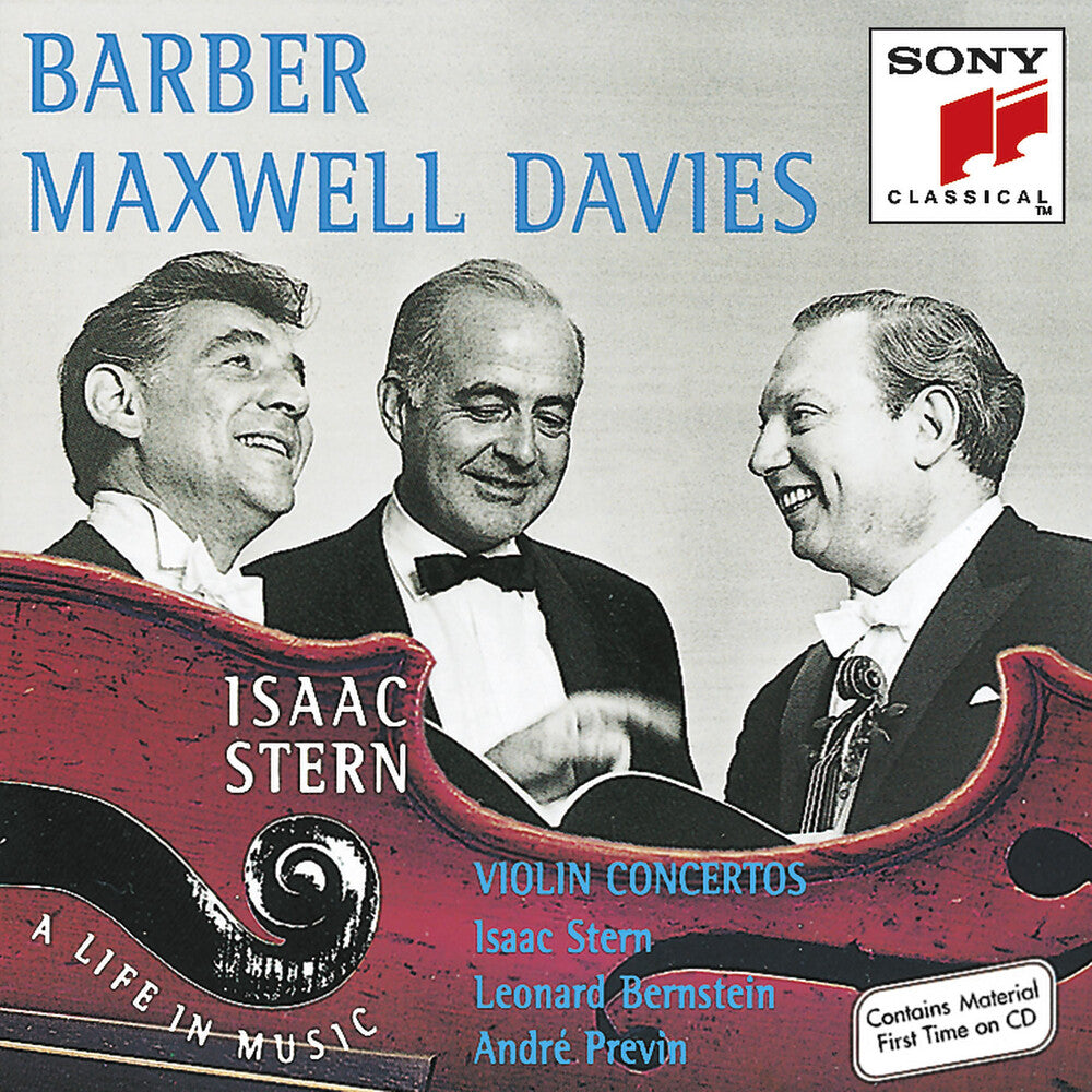 the album cover for Isaac Stern - Violin Concertos