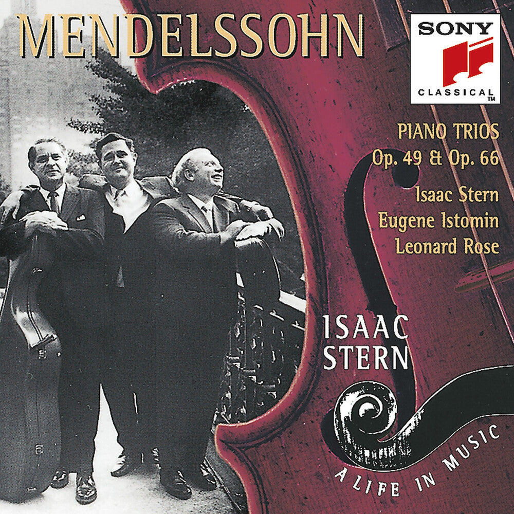 the album cover for Isaac Stern - Piano Trios 1 & 2
