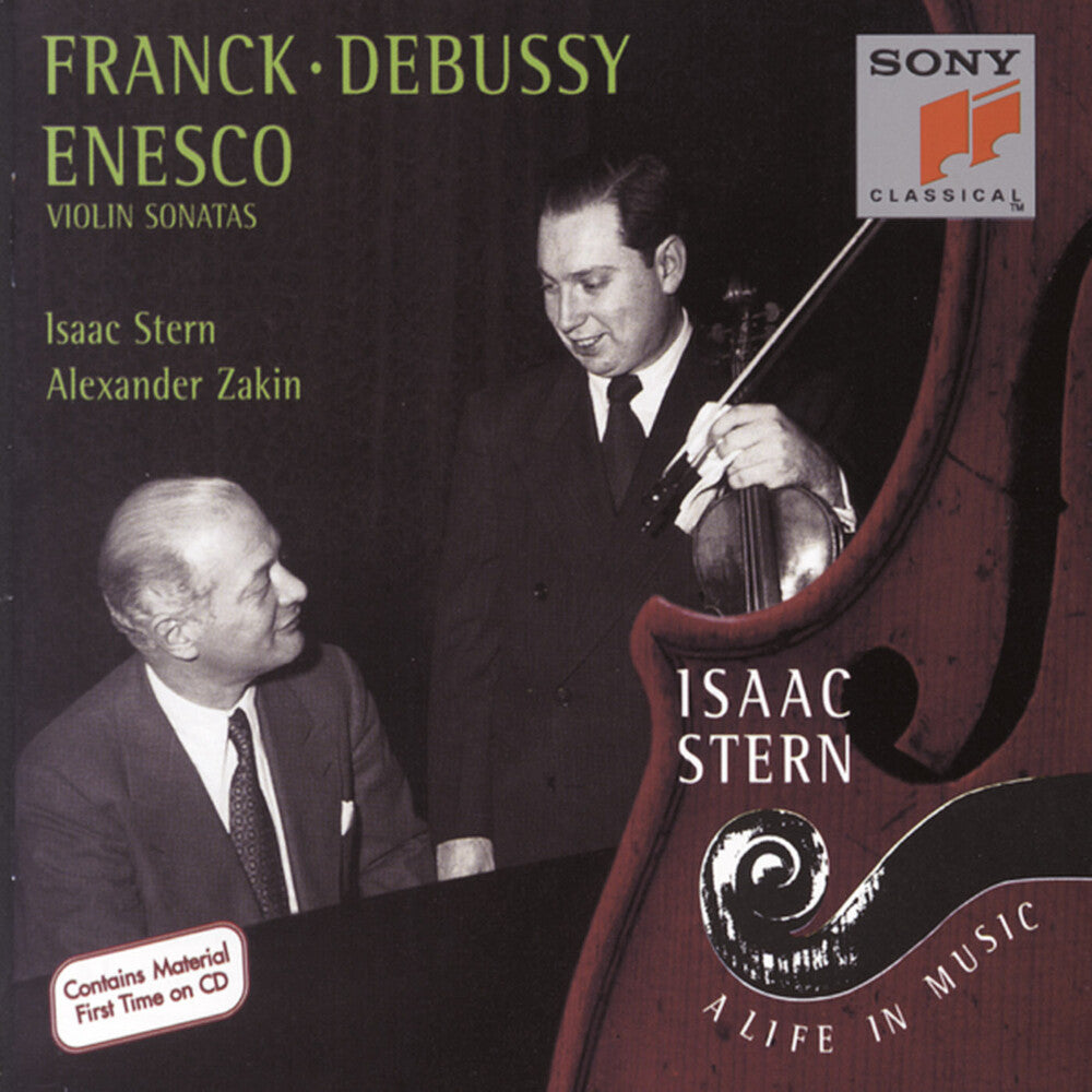 the album cover for Isaac Stern - Violin Sonatas