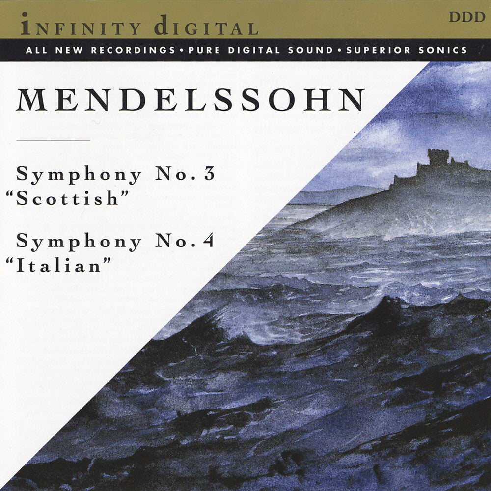 the album cover for Georgian Festival Orchestra - Symphonies 3 & 4