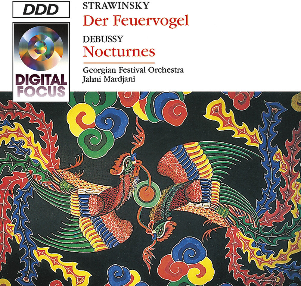the album cover for Stravinsky - Firebird / Nocturnes