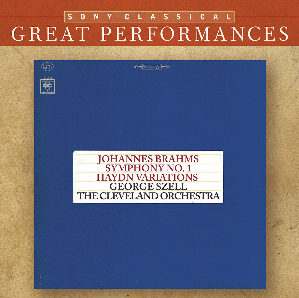the album cover for Radmila Lolly - Symphony 1 / Haydn Variations [Remastered]