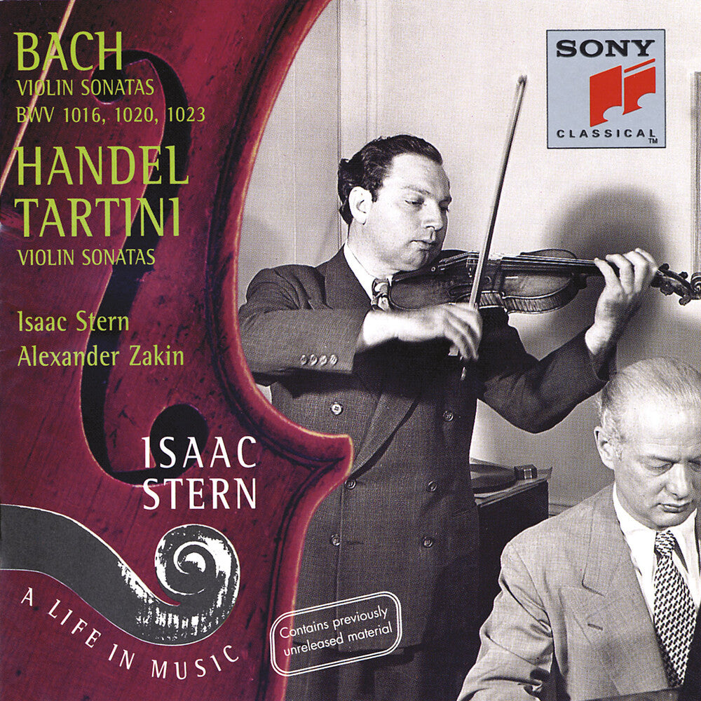 the album cover for Isaac Stern - Violin Sonatas