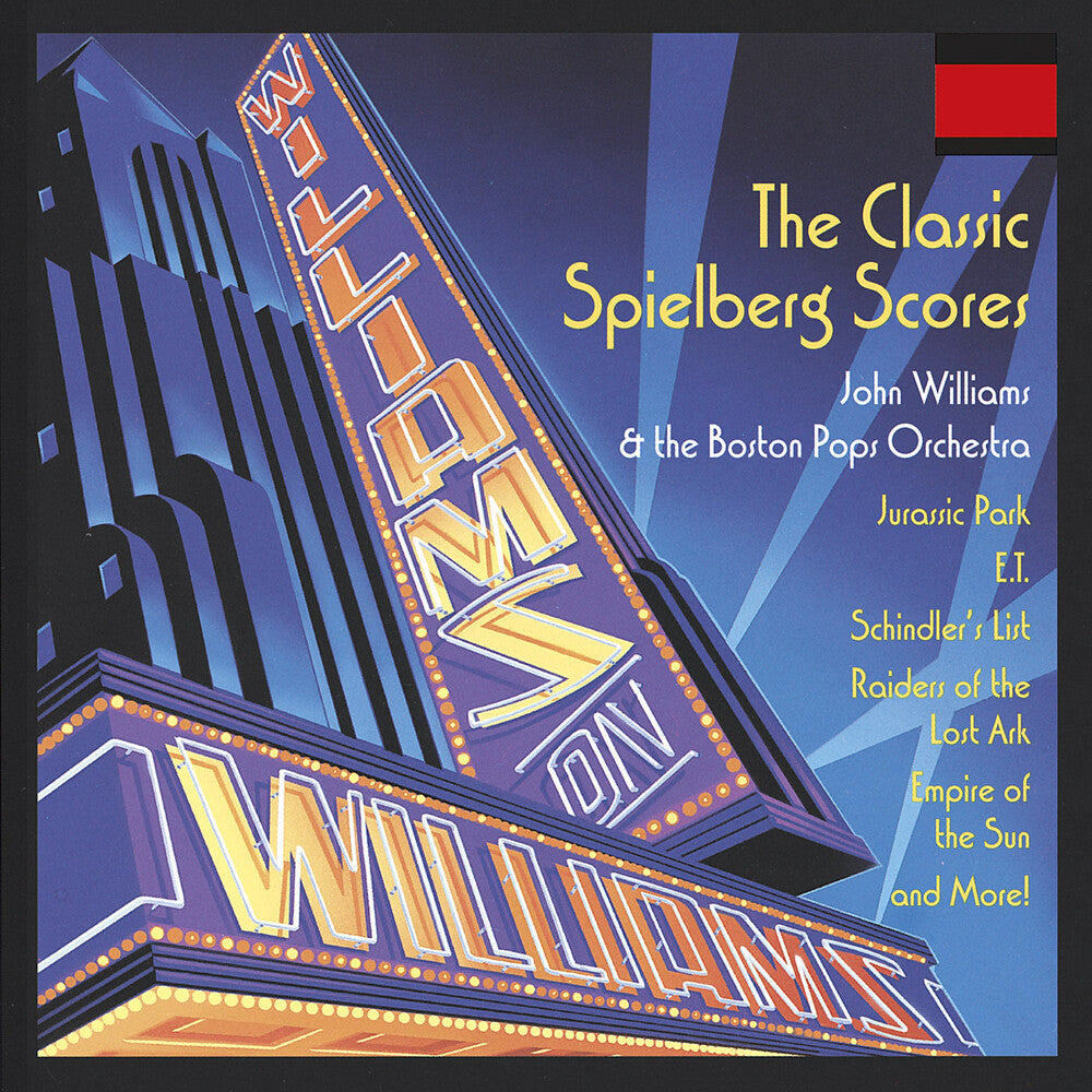 the album cover for John Williams - Williams on Williams: Classic Spielberg Scores