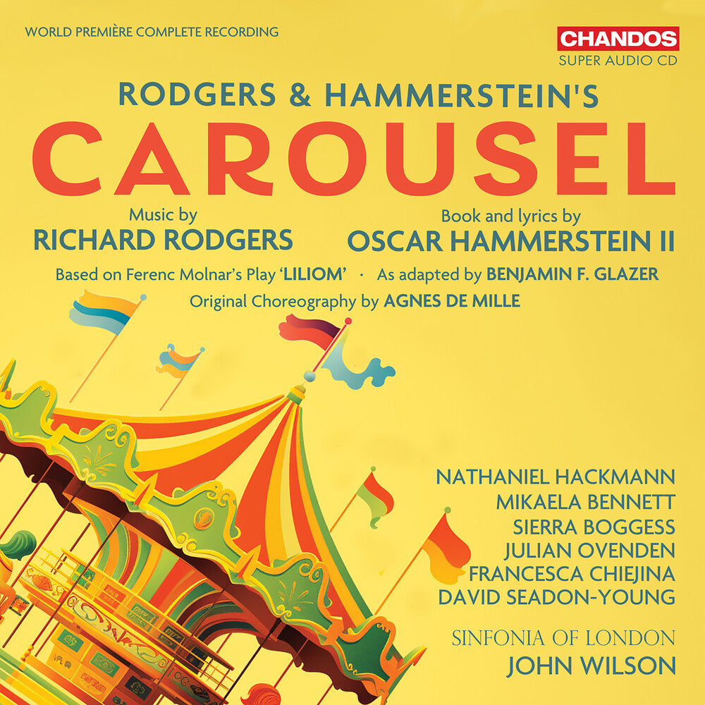 the album cover for Rodgers / Hammerstein (Hybr) - Rodgers & Hammersteins Carousel - Orignal Score