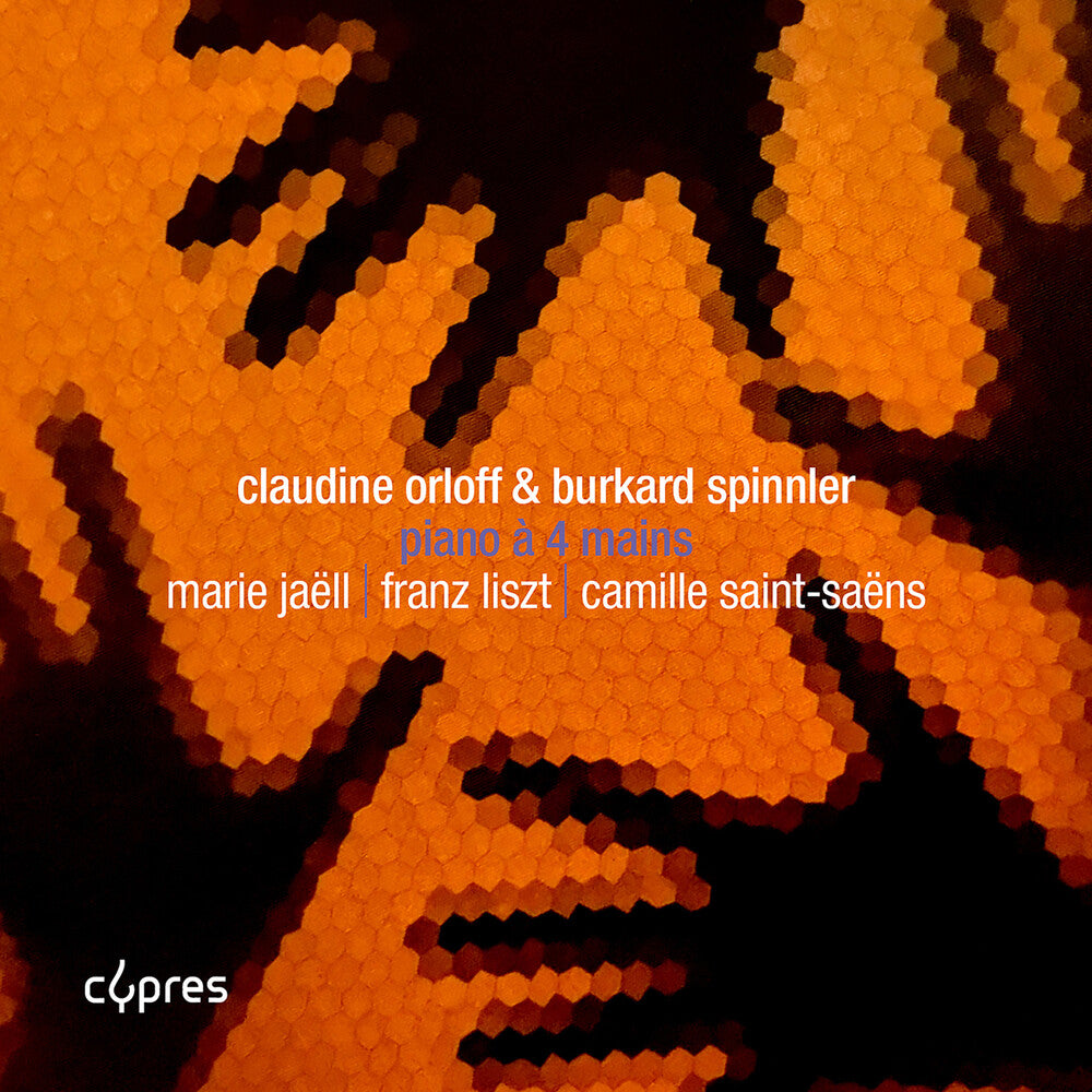 the album cover for Liszt / Jaell / Spinnler - Piano A 4 Mains