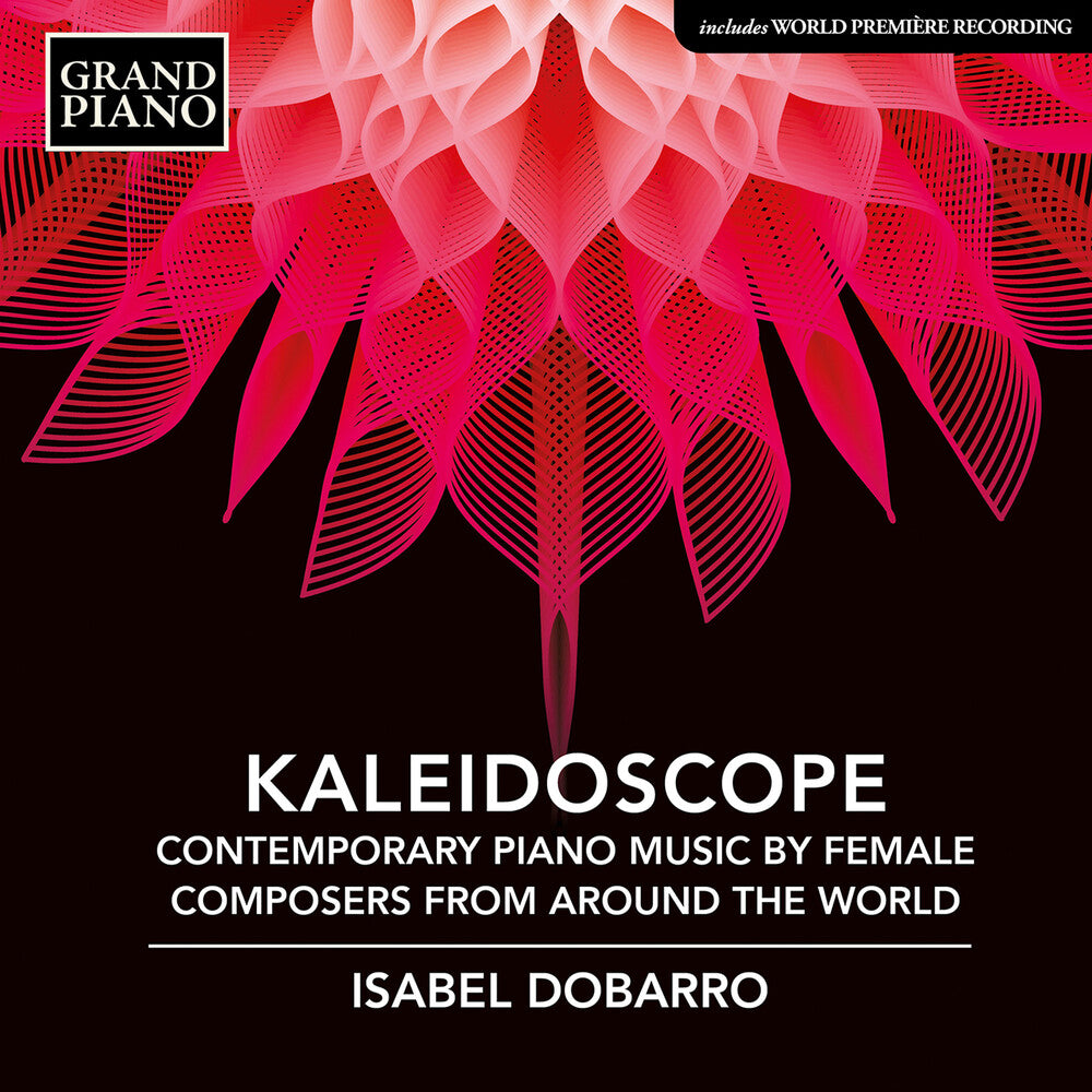 the album cover for Dobarro - Kaleidoscope - Contemporary Piano Music By Female