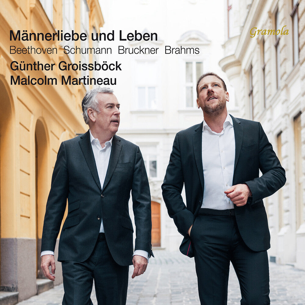 the album cover for L Beethoven .V. / Brahms / Martineau - Mannerliebe Und Leben