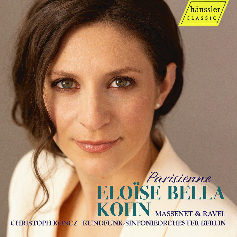 the album cover for Ravel / Massenet / Kohn - Parisienne