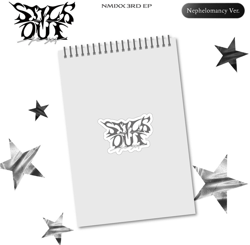 the album cover for NMIXX - Fe3o4: Stick Out [Nephelomancy Ver.] 