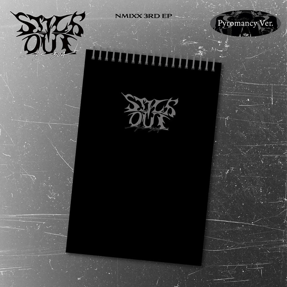 the album cover for NMIXX - Fe3o4: Stick Out [Pyromancy Ver.]
