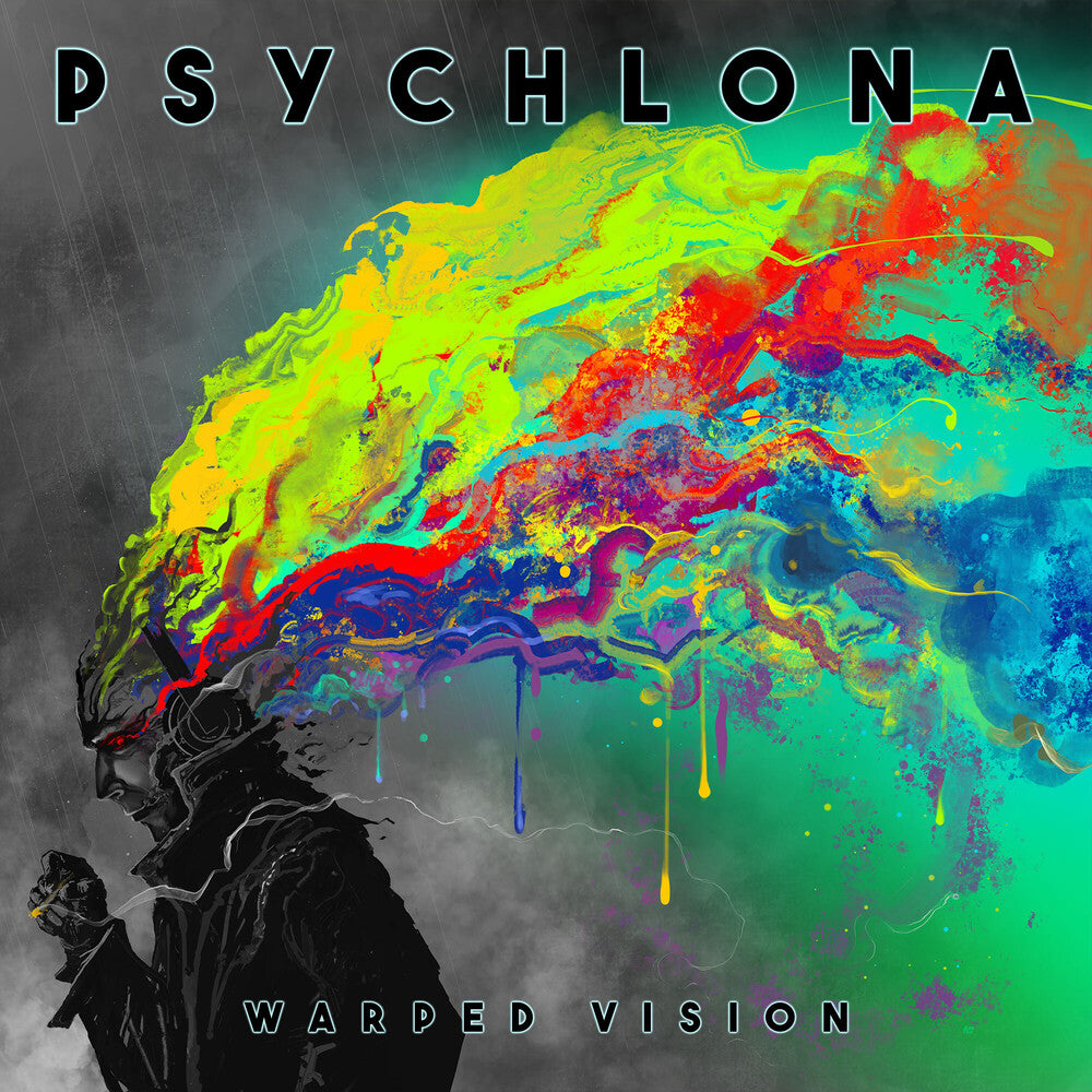 the album cover for Psychlona - Warped Vision [Digipak]