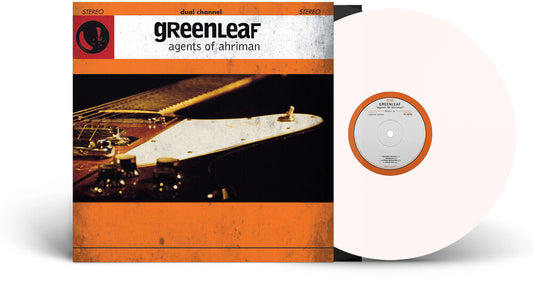 the album cover for Greenleaf - Agents Of Ahriman [Colored Vinyl] (Ofgv) (Wht)