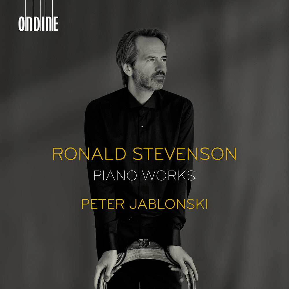the album cover for Stevenson / Jablonski - Piano Works