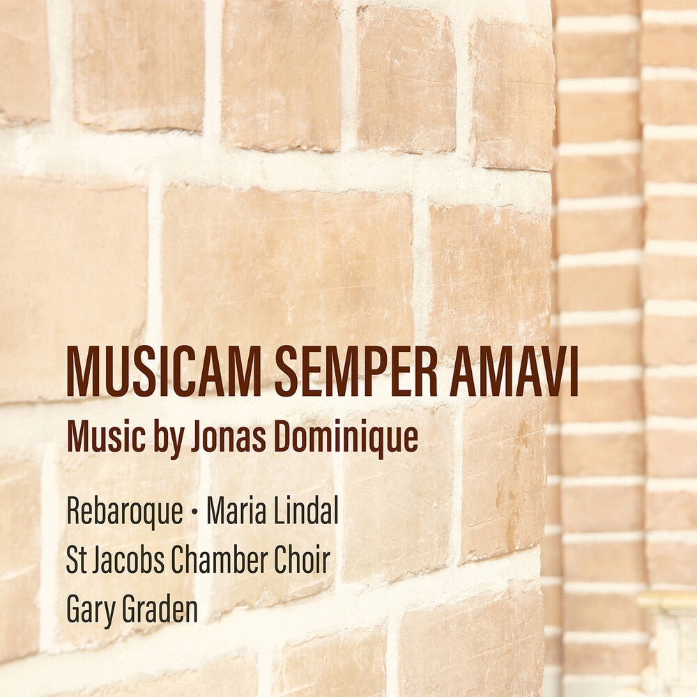 the album cover for Dominique / Rebaroque - Musicam Semper Amavi